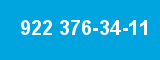 922 376-34-11 922 376-34-11